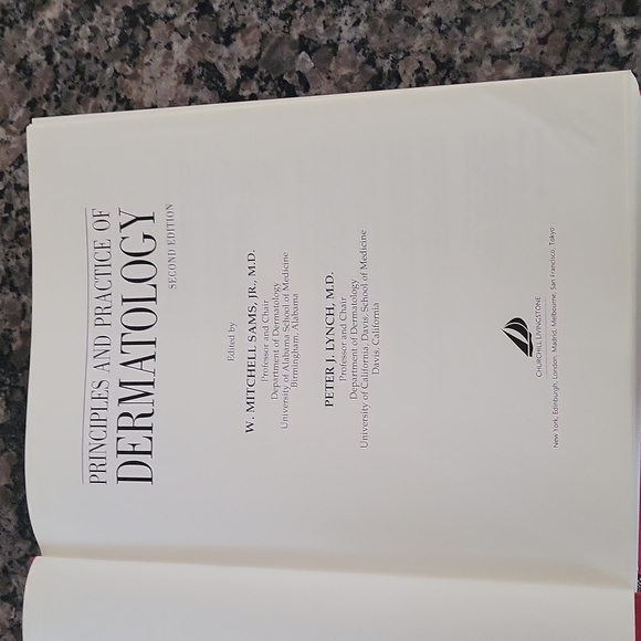 Principles and Practice of Dermatology second edition 1996 textbook hard cover - Picture 7 of 8